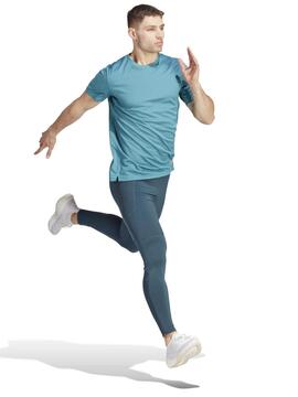 Camiseta Adidas Turquesa Hombre