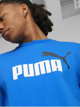 Sudadera Puma Col Logo Azulon Hombre