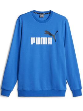 Sudadera Puma Col Logo Azulon Hombre