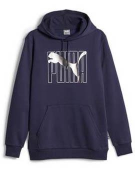 Sudadera Puma Ess Lab Azul/Plata Hombre