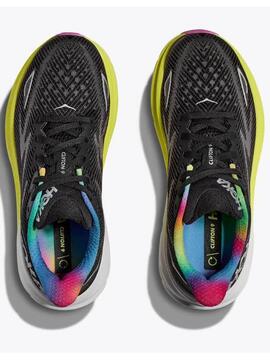 Zapatilla Hoka Clifton 9 Negro/Multi Hombre