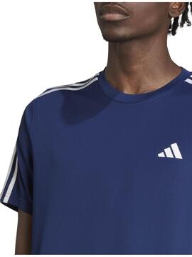 Camiseta Adidas 3S Tiro Marino Hombre