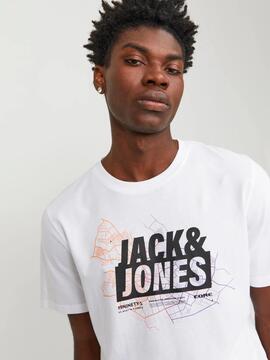 Camiseta Jack and Jones Blanca M