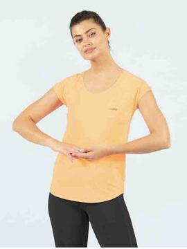 Camiseta Ditchil Ease Naranja Mujer