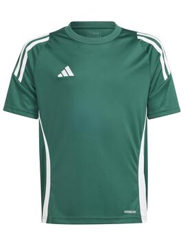 Camiseta Adidas Tiro24 Verde Niño