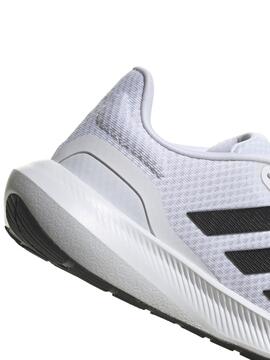 Zapatillas Adidas Runfalcon 3 Blanca Negra W