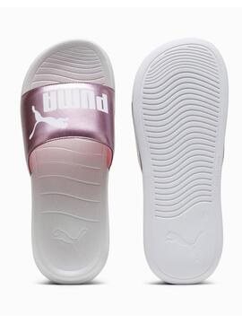 Chancla Puma Popcat 20 W Bco/Rosa