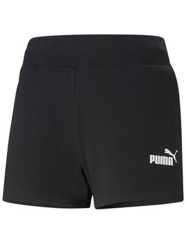 Pantalon Corto Puma ESS Sweat W Negro