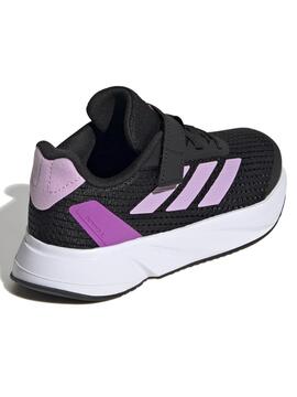 Zapatilla Adidas Duramo SL Negro/Lila Jr