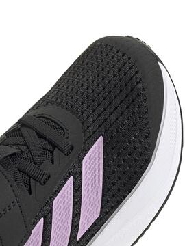 Zapatilla Adidas Duramo SL Negro/Lila Jr