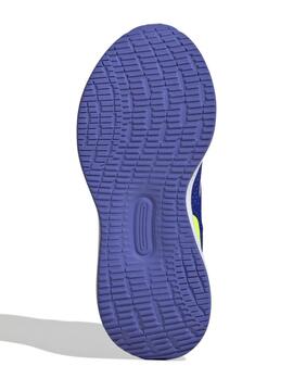 Zapatilla Adidas Runfalcon 5 Azulon/Fosforito Jr