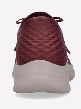 Zapatilla Skechers Slip-ins Burgundy W