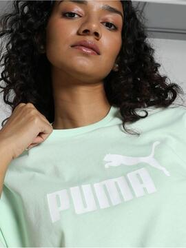 Camiseta Puma Cropped W Verde