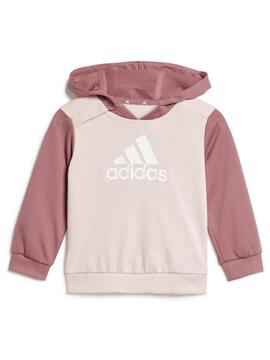 Chandal Adidas Rosa Gris Bebe