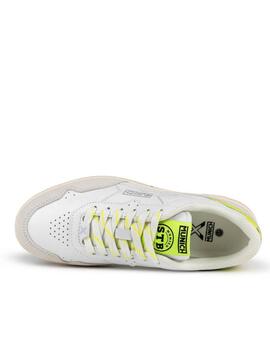 Zapatilla Munich 24/7 WMN 41 W Blanco/Amarillo