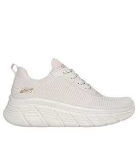 Zapatilla Skechers Bobs Flex Hi W Blanco