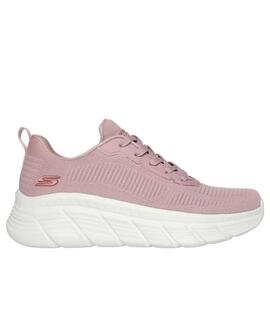 Zapatilla Skechers Bobs Flex Hi W Rosa