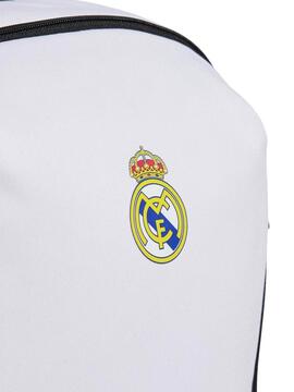 Mochila Adidas Real Madrid Blanca Unisex