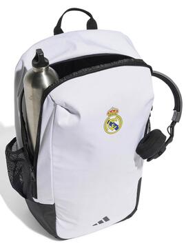 Mochila Adidas Real Madrid Blanca Unisex