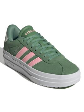 Zapatilla Adidas VL Court Bold W Verde