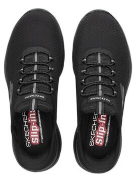 Zapatilla Skechers Summits Slip Ins M Negro