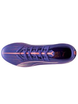 Bota Futbol Puma Ultra5MG  M Azul/Coral