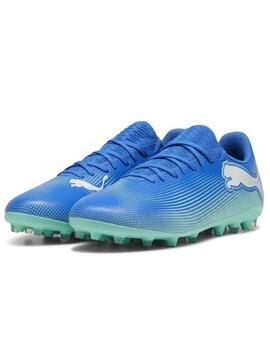 Bota Futbol Puma Future7MG Azul/Verde