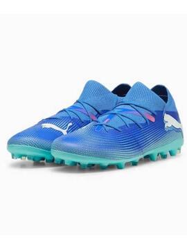 Bota Futbol Puma Future7 Match MG M Azul/Verde