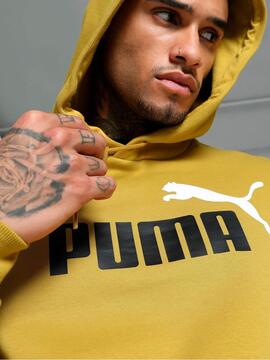 Sudadera Puma Big Logo M Mostaza