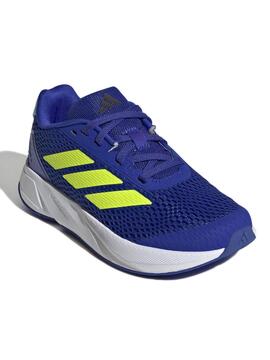 Zapatilla Adidas Duramo SL Azul/Fosforito Jr