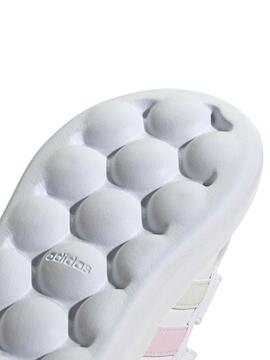 Zapatilla Adidas Grand Court 2  Blanco/Verde Bebe