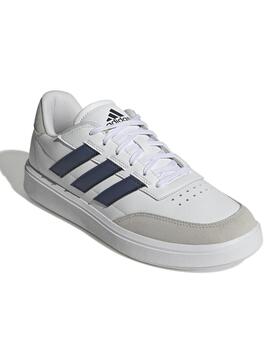 Zapatilla Adidas Courtblock M Bco/Azul