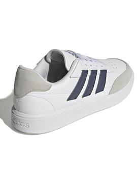 Zapatilla Adidas Courtblock M Bco/Azul