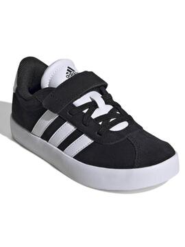 Zapatilla Adidas VL Court 3 Negro Jr