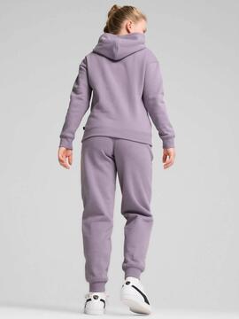 Chandal Puma Suit Fleece Morado Jr