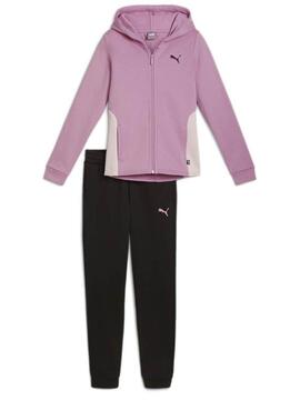 Chandal Puma Sweat Suit Rosa Jr