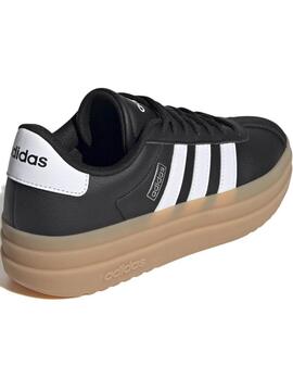 Zapatilla Adidas VL Court Bold W Negro/Caramelo