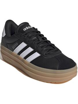 Zapatilla Adidas VL Court Bold W Negro/Caramelo