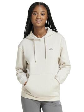 Sudadera Adidas ESS Beige W