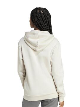 Sudadera Adidas ESS Beige W