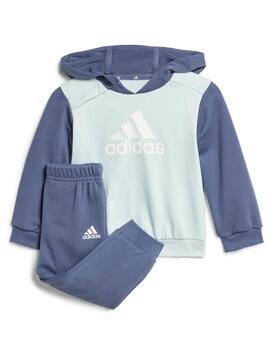 Chandal Adidas Colorblock Celeste/Azul Bebe