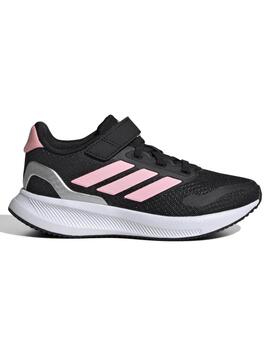 Zapatilla Adidas Runfalcon 5 Negro/Rosa Jr