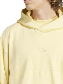 Sudadera Adidas SZN M Amarillo