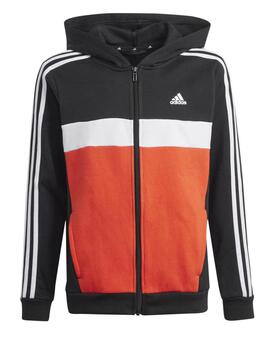 Chandal Adidas 3S Rojo Jr