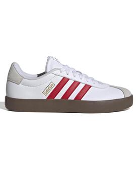 Zapatilla Adidas VL Court 3 W Bco/Rojo/Caramelo