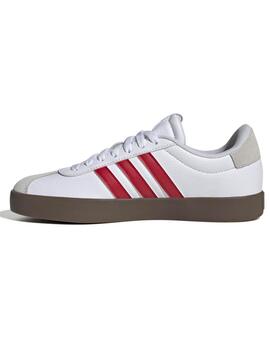 Zapatilla Adidas VL Court 3 W Bco/Rojo/Caramelo