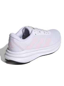 Zapatilla Adidas Galaxy 7 W Blanco/Rosa