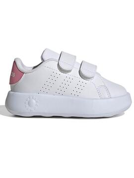 Zapatilla Adidas Advantage Bco/Rosa Bebe