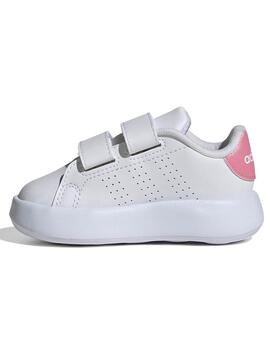 Zapatilla Adidas Advantage Bco/Rosa Bebe