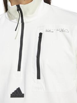 Sudadera Adidas FL 3S M Blanco